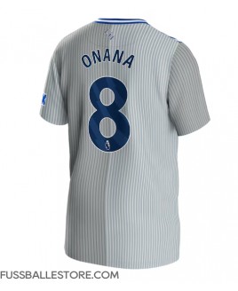 Günstige Everton Amadou Onana #8 3rd trikot 2023-24 Kurzarm